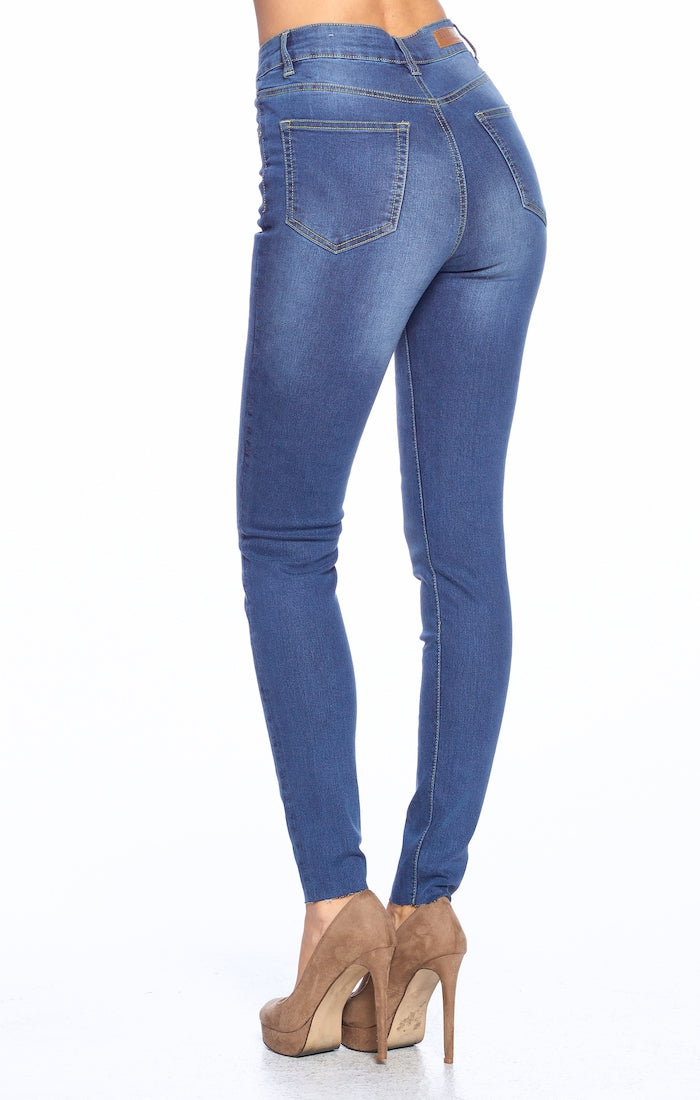 Slit Shy Jeans