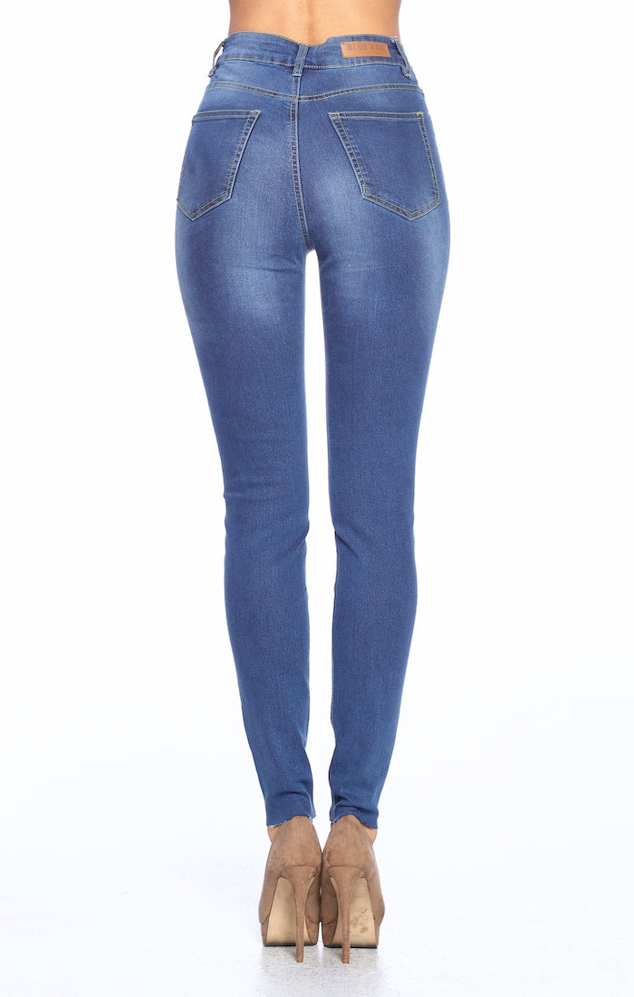 Slit Shy Jeans