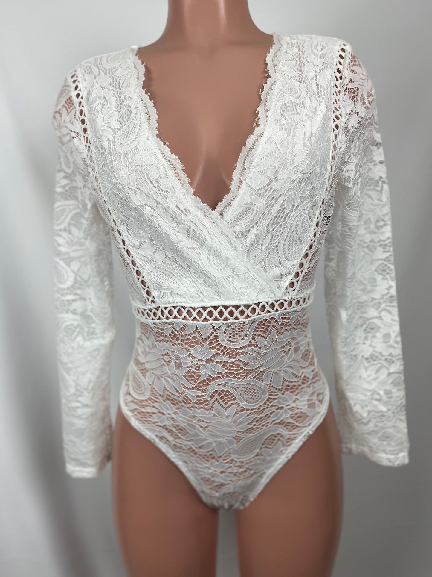 Night Out Bodysuit - White