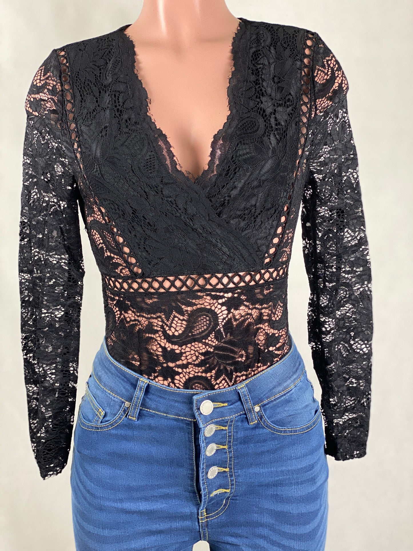 Night Out Bodysuit - Black