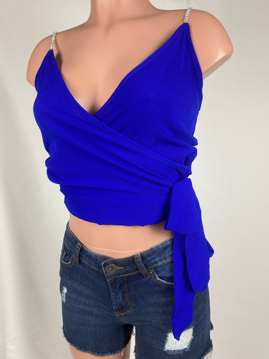 Cassie Top - Royal Blue