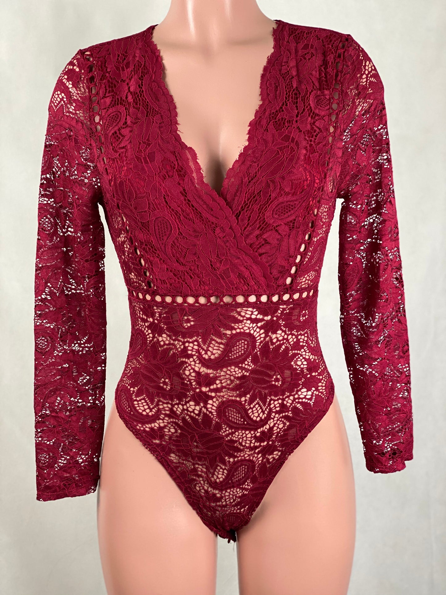 Night Out Bodysuit - Red